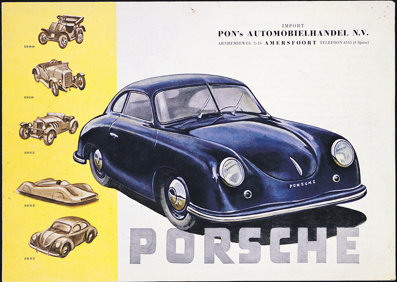 The Pon family is first to import Porsche to NED