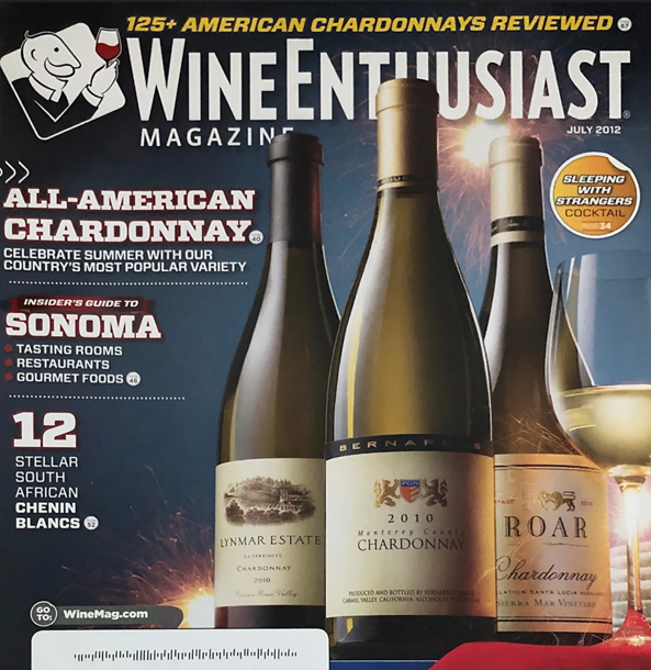 Bernardus makes cover of Wine Enthusiast